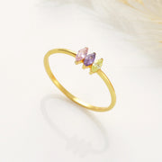 Marquise Birthstone Ring - Lyphiyes